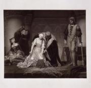 Lady Jane Grey en el momento del suplicio – Salón de 1834 - Según Paul Delaroche (1797-1856)