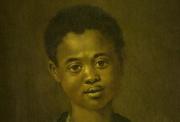 Portrait d'un jeune noir (détail), anonyme, 18 e siècle, collection musée d'Aquitaine